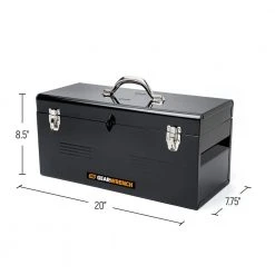 GEARWRENCH 20 in. Black Steel Tote Box -GEARWRENCH Sales black gearwrench portable tool boxes 83130 fa 1000