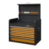 GEARWRENCH 26 in. 4-Drawer GSX Series Tool Chest 2 GEARWRENCH 26 in. 4-Drawer GSX Series Tool Chest -GEARWRENCH Sales black molten orange gearwrench top tool chests 83240 64 1000