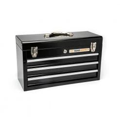 GEARWRENCH 20 in. 3-Drawer Steel Tool Box in Black