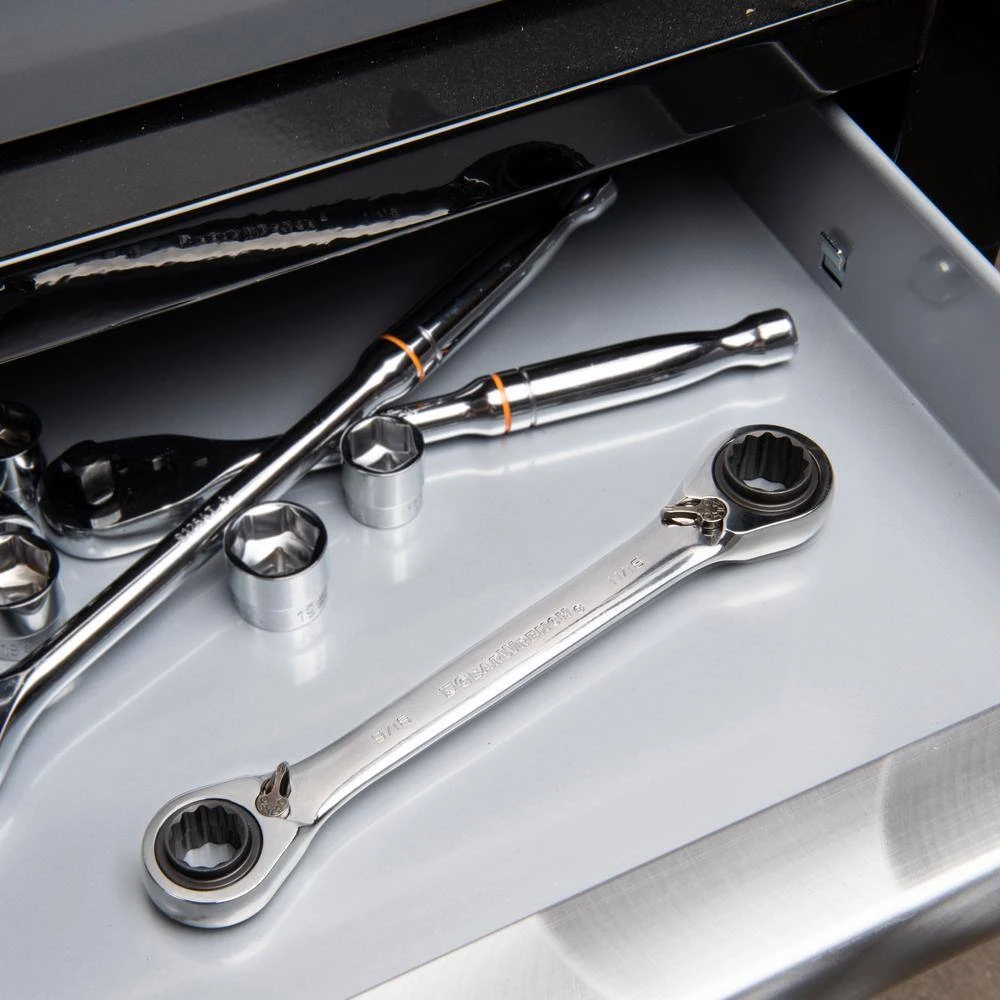 GEARWRENCH QuadBox Ratcheting Adjustable Wrench 7 GEARWRENCH QuadBox Ratcheting Adjustable Wrench - Image 5