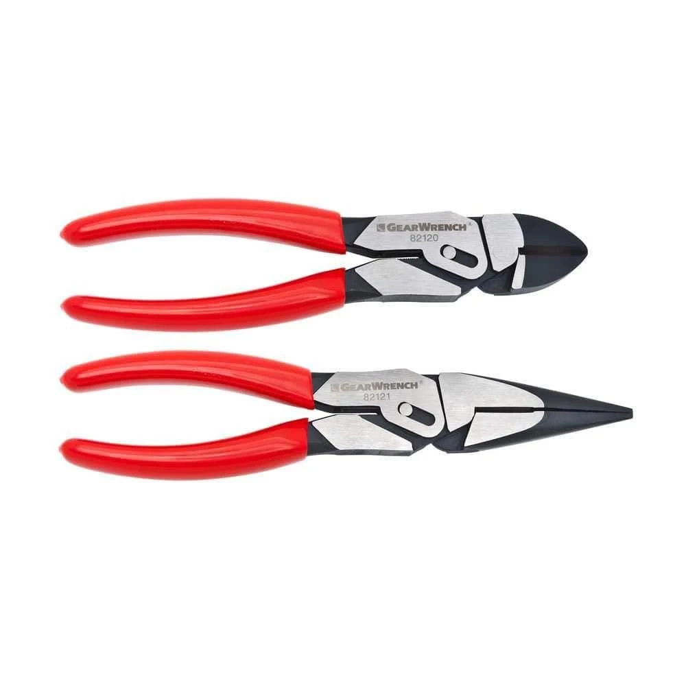 GEARWRENCH PivotForce Compound Action Pliers Set (2-Piece) 3 GEARWRENCH PivotForce Compound Action Pliers Set (2-Piece)