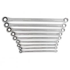 GEARWRENCH 72-Tooth 12-Point SAE XL GearBox Double Box Ratcheting Wrench Set (9-Piece)