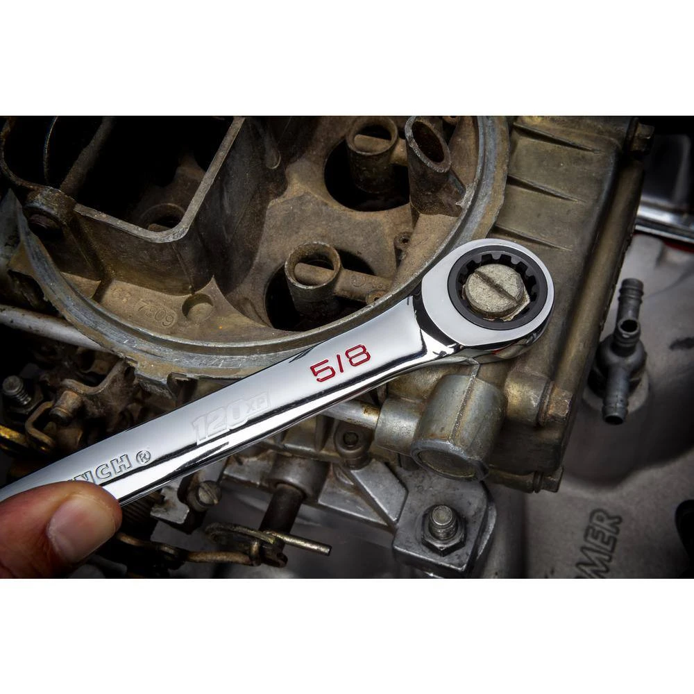 GEARWRENCH 9/32 in. SAE 120XP Universal Spline XL Combination Ratcheting Wrench 6 GEARWRENCH 9/32 in. SAE 120XP Universal Spline XL Combination Ratcheting Wrench - Image 4
