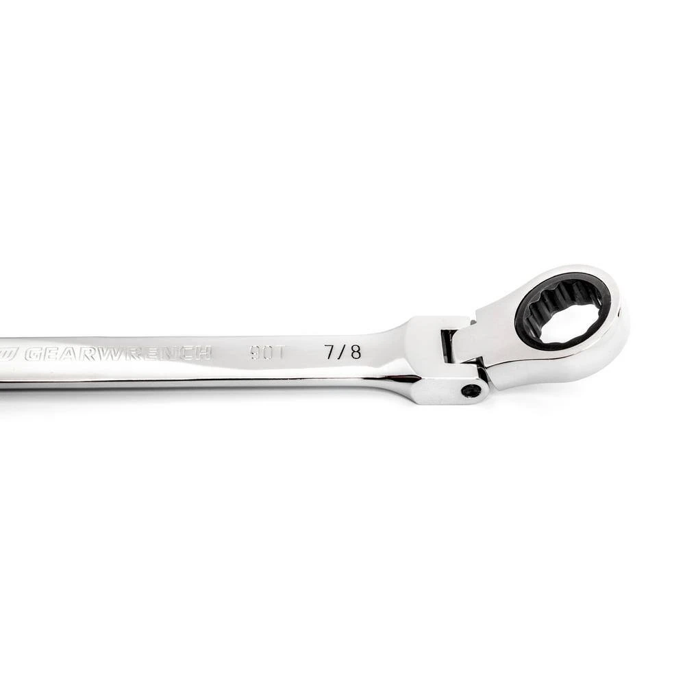 GEARWRENCH 15/16 in. SAE 90-Tooth Flex Head Combination Ratcheting Wrench 7 GEARWRENCH 15/16 in. SAE 90-Tooth Flex Head Combination Ratcheting Wrench - Image 5