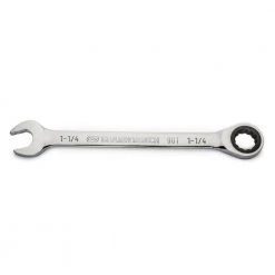 GEARWRENCH 1-1/4 in. SAE 90-Tooth Combination Ratcheting Wrench