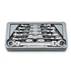 GEARWRENCH Flex Flare Metric Nut Wrench Set (6-Piece) -GEARWRENCH Sales gearwrench flare nut wrenches 81911d 4f 1000 1