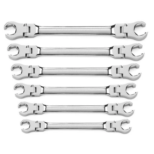 GEARWRENCH Flex Flare Metric Nut Wrench Set (6-Piece) -GEARWRENCH Sales gearwrench flare nut wrenches 81911d 64 1000