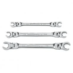 GEARWRENCH SAE Flex Flare Nut Wrench Set (3-Piece)