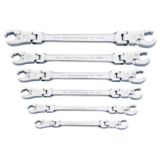 GEARWRENCH Metric Ratcheting Flex Flare Nut Wrench Set (6-Piece) -GEARWRENCH Sales gearwrench flare nut wrenches 89101d 64 1000