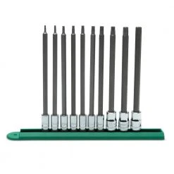 GEARWRENCH T8-T50 Long Torx Set (10-Piece) 12 GEARWRENCH T8-T50 Long Torx Set (10-Piece) -GEARWRENCH Sales gearwrench hex key sets 80588 1f 1000