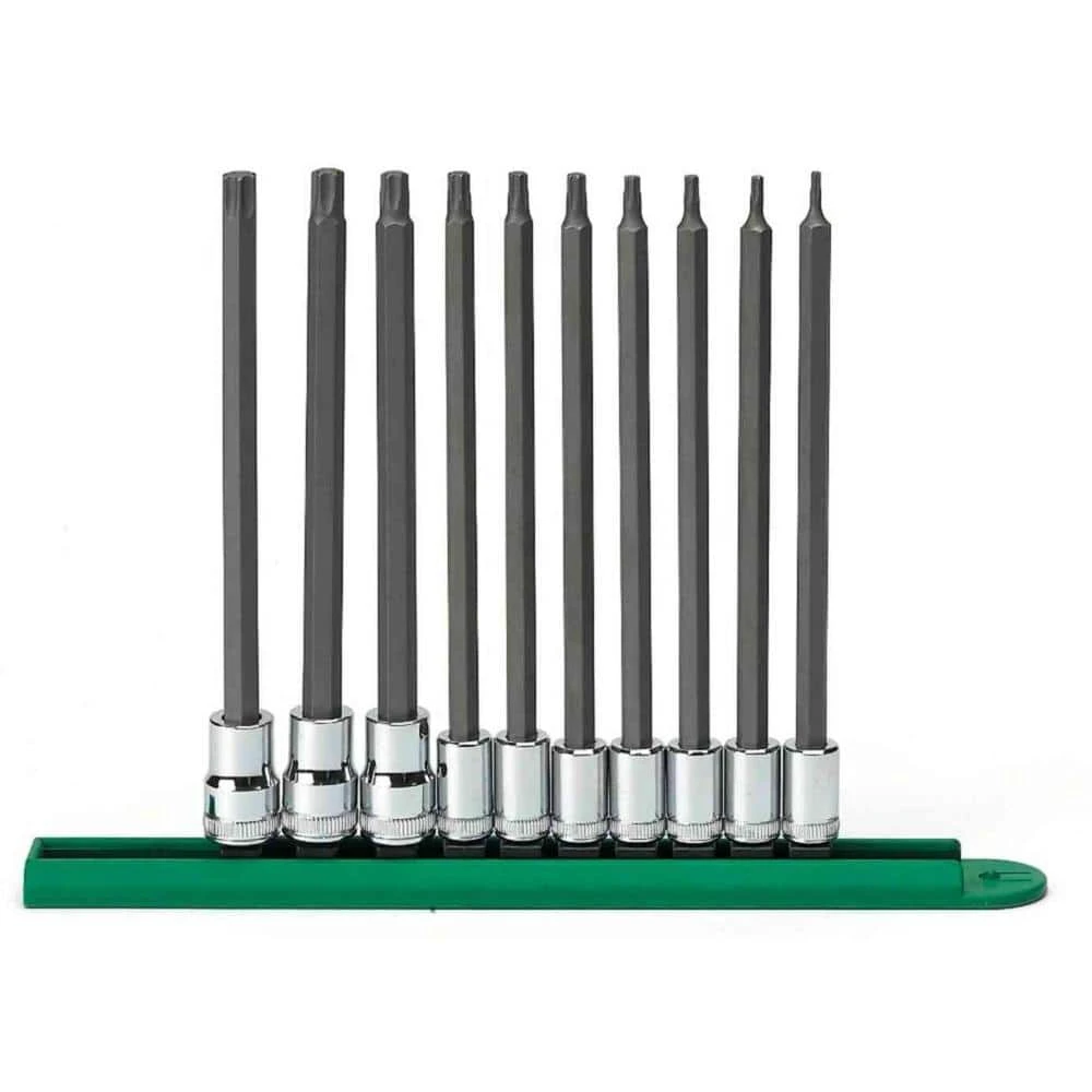GEARWRENCH T8-T50 Long Torx Set (10-Piece) 3 GEARWRENCH T8-T50 Long Torx Set (10-Piece)