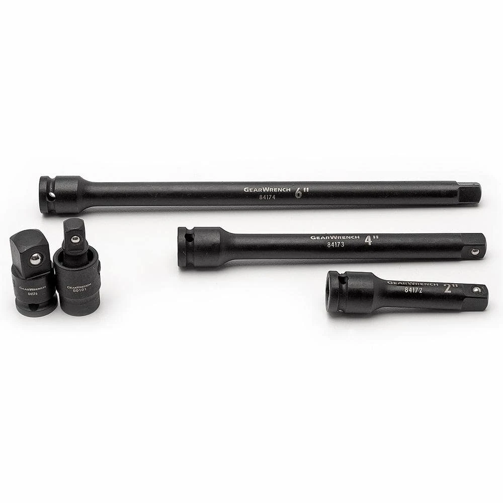 GEARWRENCH 1/4 in. Drive 6-Point SAE/Metric Standard & Deep Universal Impact Socket Set (71-Piece) 8 GEARWRENCH 1/4 in. Drive 6-Point SAE/Metric Standard & Deep Universal Impact Socket Set (71-Piece) - Image 6