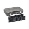 GEARWRENCH 1/2 in. Drive 6-Point SAE/Metric Deep Impact Socket Set (27-Piece) -GEARWRENCH Sales gearwrench impact socket sets 84949n 64 1000 1