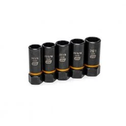 GEARWRENCH Bolt Biter 1/2 in. Drive SAE/Metric Deep Extraction Socket Set (5-Piece) -GEARWRENCH Sales gearwrench impact socket sets 86070 c3 1000