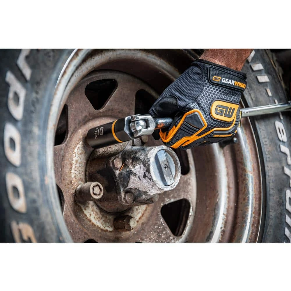 GEARWRENCH Bolt Biter 1/2 in. Drive SAE/Metric Deep Impact Extraction Socket 24 mm- (15/16- in.) 7 GEARWRENCH Bolt Biter 1/2 in. Drive SAE/Metric Deep Impact Extraction Socket 24 mm- (15/16- in.) - Image 5