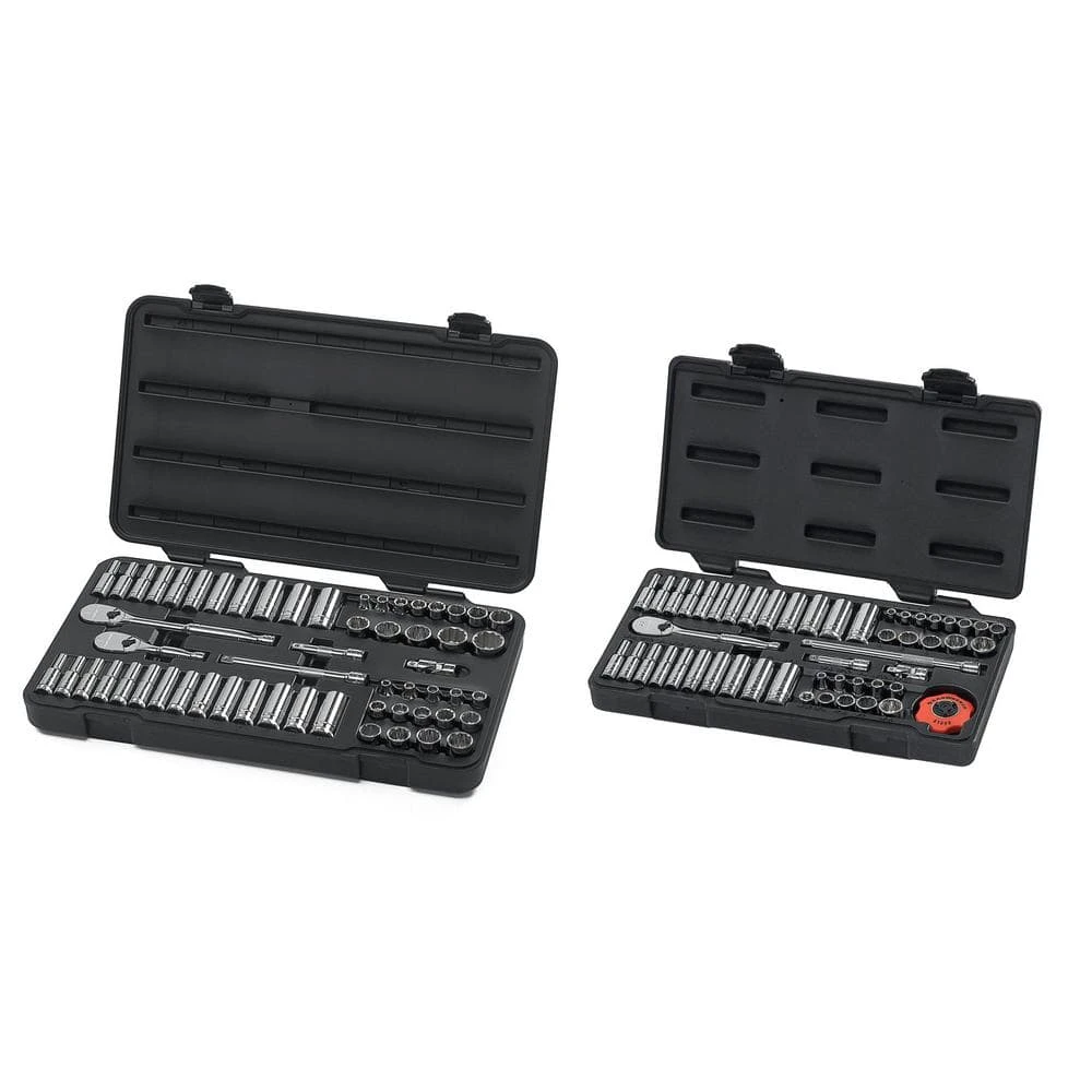 GEARWRENCH 1/4 in. and 3/8 in. Drive 12-Point SAE/Metric Ratchet and Socket Mechanics Tool Set (108-Piece) 3 GEARWRENCH 1/4 in. and 3/8 in. Drive 12-Point SAE/Metric Ratchet and Socket Mechanics Tool Set (108-Piece)