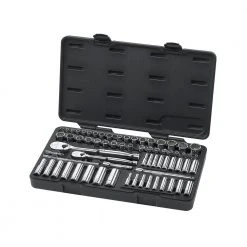 GEARWRENCH 1/4 in. and 3/8 in. Drive Standard & Deep SAE/Metric 90-Tooth Ratchet and Socket Mechanics Tool Set (68-Piece) -GEARWRENCH Sales gearwrench mechanics tool sets 83000 1f 1000