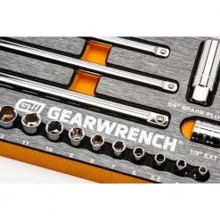 GEARWRENCH 120XP 1/4 in., 3/8 in., 1/2 in. Drive Standard and Deep SAE/Metric Mechanics Tool Set in EVA Tray (94-Piece) 23 GEARWRENCH 120XP 1/4 in., 3/8 in., 1/2 in. Drive Standard and Deep SAE/Metric Mechanics Tool Set in EVA Tray (94-Piece) -GEARWRENCH Sales gearwrench mechanics tool sets 83071 07 77 1000