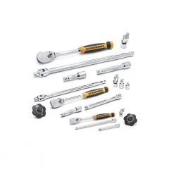 GEARWRENCH 1/4 in., 3/8 in., and 1/2 in. Drive 90-Tooth Standard and Deep SAE/MM Ratchet and Socket Set (163-Piece) -GEARWRENCH Sales gearwrench mechanics tool sets 8586789cb 4f 1000