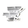 GEARWRENCH 1/4 in., 3/8 in., and 1/2 in. Drive 90-Tooth Standard and Deep SAE/MM Ratchet and Socket Set (163-Piece) -GEARWRENCH Sales gearwrench mechanics tool sets 8586789cb 64 1000
