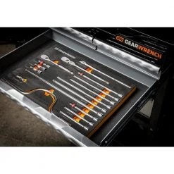 GEARWRENCH 3/8 in. Drive 90-Tooth Ratchets and Drive Tool Set in EVA Foam Tray (17-Piece) -GEARWRENCH Sales gearwrench mechanics tool sets 89076 fa 1000