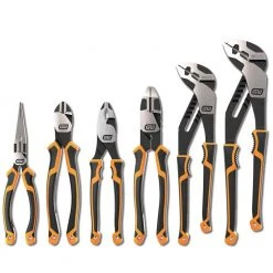GEARWRENCH 6-Piece PITBULL Dual Material Mixed Plier Set