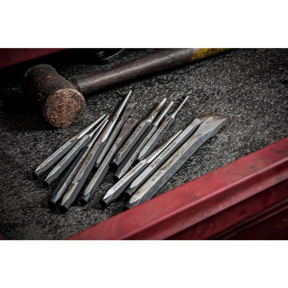 GEARWRENCH Punch and Chisel Set (12-Piece) 8 GEARWRENCH Punch and Chisel Set (12-Piece) - Image 6