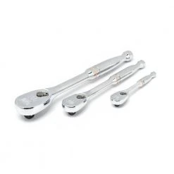 GEARWRENCH 1/4 in., 3/8 in. and 1/2 in. Drive 90-Tooth Teardrop Ratchet Set (3-Piece) -GEARWRENCH Sales gearwrench ratchet sets 81206t c3 1000