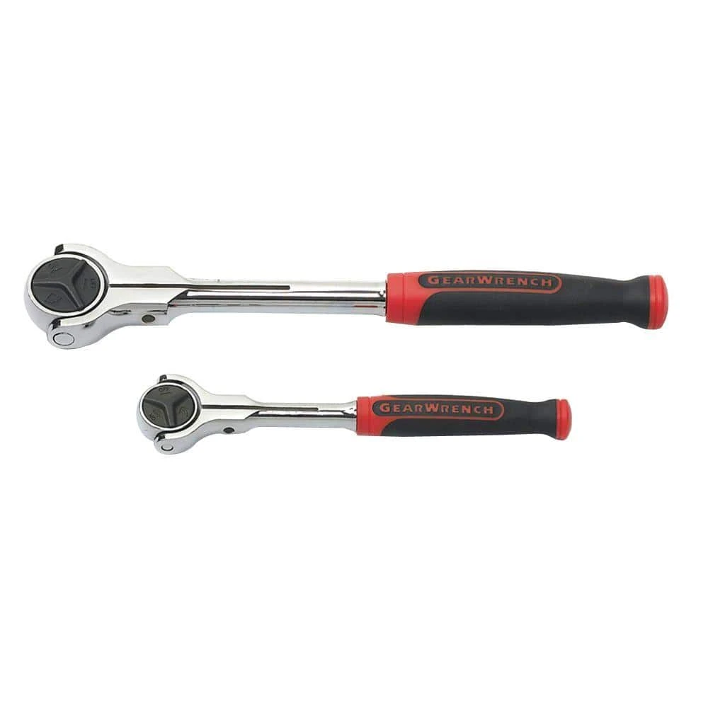 GEARWRENCH 1/4 in. and 3/8 in. Drive 72-Tooth Cushion Grip Roto-Ratchet Set (2-Piece) 3 GEARWRENCH 1/4 in. and 3/8 in. Drive 72-Tooth Cushion Grip Roto-Ratchet Set (2-Piece)