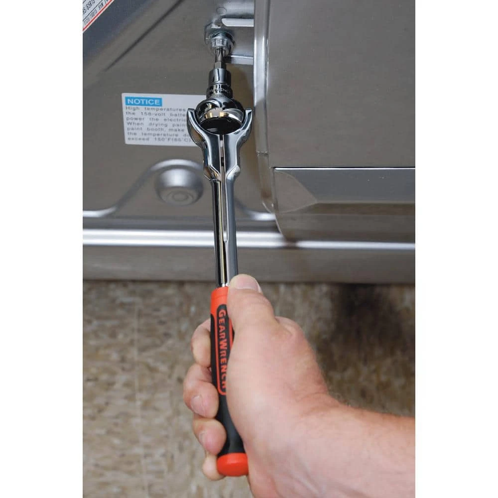 GEARWRENCH 1/4 in. and 3/8 in. Drive 72-Tooth Cushion Grip Roto-Ratchet Set (2-Piece) 4 GEARWRENCH 1/4 in. and 3/8 in. Drive 72-Tooth Cushion Grip Roto-Ratchet Set (2-Piece) - Image 2