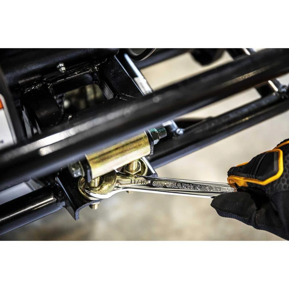 GEARWRENCH 90T Gearpack SAE/Metric Ratcheting Wrench and Ratchet Tool Set (25-Piece) 12 GEARWRENCH 90T Gearpack SAE/Metric Ratcheting Wrench and Ratchet Tool Set (25-Piece) - Image 10