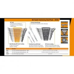 GEARWRENCH 90T Gearpack SAE/Metric Ratcheting Wrench and Ratchet Tool Set (25-Piece) 16 GEARWRENCH 90T Gearpack SAE/Metric Ratcheting Wrench and Ratchet Tool Set (25-Piece) -GEARWRENCH Sales gearwrench ratcheting wrenches 81001 77 1000
