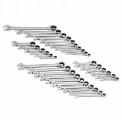 GEARWRENCH SAE/Metric Standard and Stubby Combination Ratcheting Wrench Set in EVA Tray (32-Piece) 14 GEARWRENCH SAE/Metric Standard and Stubby Combination Ratcheting Wrench Set in EVA Tray (32-Piece) -GEARWRENCH Sales gearwrench ratcheting wrenches 82999 1f 1000