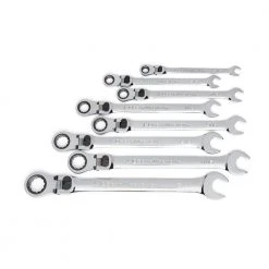 GEARWRENCH SAE 72-Tooth XL Locking Flex Head Combination Ratcheting Wrench Tool Set (8-Piece) -GEARWRENCH Sales gearwrench ratcheting wrenches 85798 c3 1000