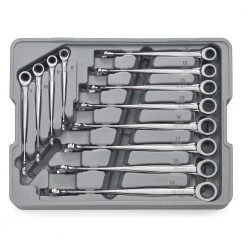 GEARWRENCH Metric 72-Tooth X-Beam Combination Ratcheting Wrench Tool Set (12-Piece) -GEARWRENCH Sales gearwrench ratcheting wrenches 85888 66 1000