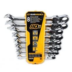 GEARWRENCH Master Standard and Flex Head SAE/MM Combination Ratcheting Wrench Set (32-Piece) 18 GEARWRENCH Master Standard and Flex Head SAE/MM Combination Ratcheting Wrench Set (32-Piece) -GEARWRENCH Sales gearwrench ratcheting wrenches 86667combo 1d 1000 1