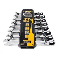 GEARWRENCH Master Standard and Flex Head SAE/MM Combination Ratcheting Wrench Set (32-Piece) 19 GEARWRENCH Master Standard and Flex Head SAE/MM Combination Ratcheting Wrench Set (32-Piece) -GEARWRENCH Sales gearwrench ratcheting wrenches 86667combo 77 1000 1