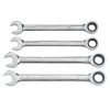 GEARWRENCH SAE 72-Tooth Large Size Combination Ratcheting Wrench Tool Set (4-Piece) -GEARWRENCH Sales gearwrench ratcheting wrenches 9309d 64 1000
