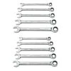 GEARWRENCH SAE/Metric 72-Tooth Combination Ratcheting Wrench Tool Set (10-Piece) -GEARWRENCH Sales gearwrench ratcheting wrenches 9418 64 1000