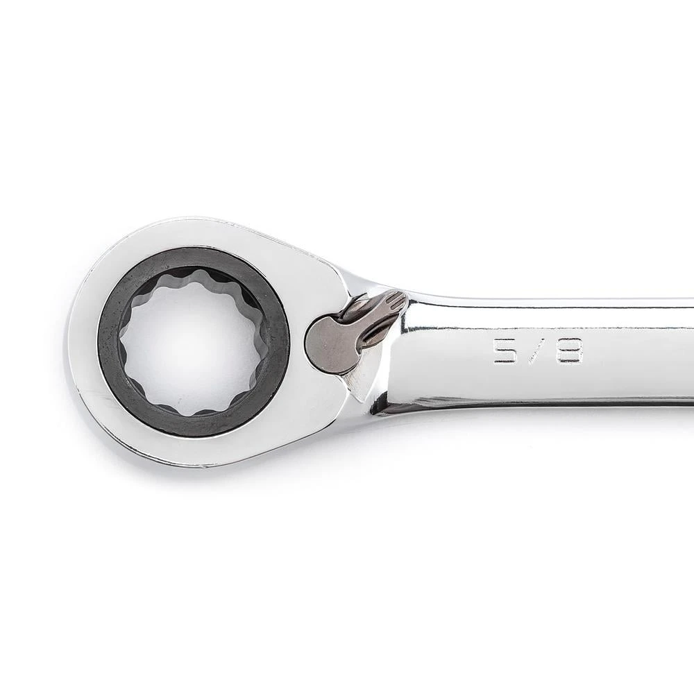 GEARWRENCH SAE 72-Tooth Reversible Combination Ratcheting Wrench Tool Set with Roll (7-Piece) 5 GEARWRENCH SAE 72-Tooth Reversible Combination Ratcheting Wrench Tool Set with Roll (7-Piece) - Image 3