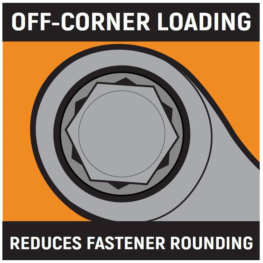 GEARWRENCH SAE 72-Tooth Flex Head Combination Ratcheting Wrench Completer Set (4-Piece) 4 GEARWRENCH SAE 72-Tooth Flex Head Combination Ratcheting Wrench Completer Set (4-Piece) - Image 2