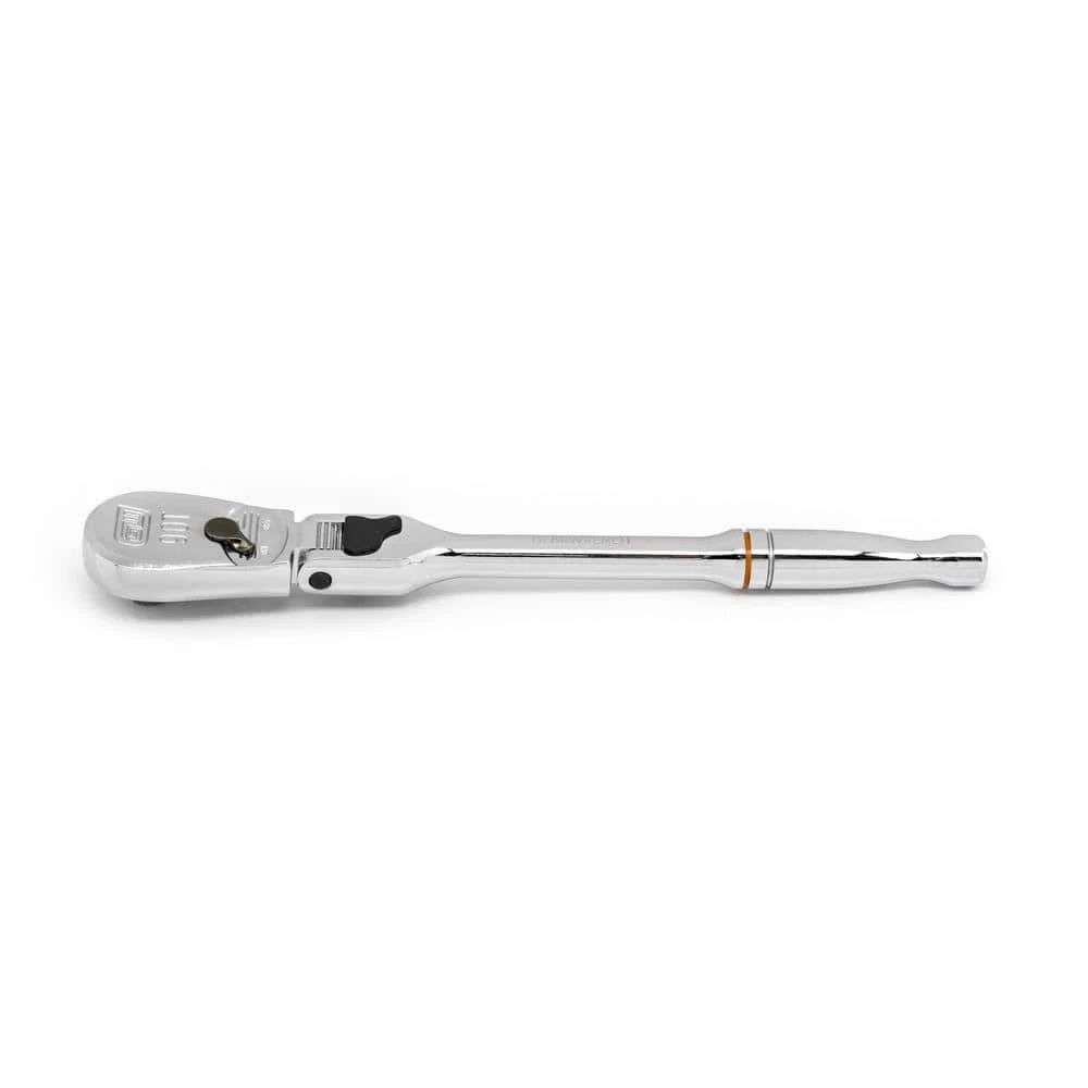 GEARWRENCH 1/4 in. Drive 90-Tooth Locking Flex Head Teardrop Ratchet 5 GEARWRENCH 1/4 in. Drive 90-Tooth Locking Flex Head Teardrop Ratchet - Image 3