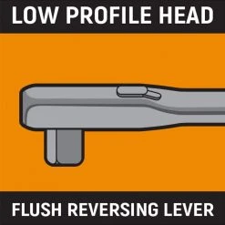 GEARWRENCH 3/8 in. Drive 90-Tooth Compact Head Stubby Teardrop Ratchet -GEARWRENCH Sales gearwrench ratchets 81228t 66 1000