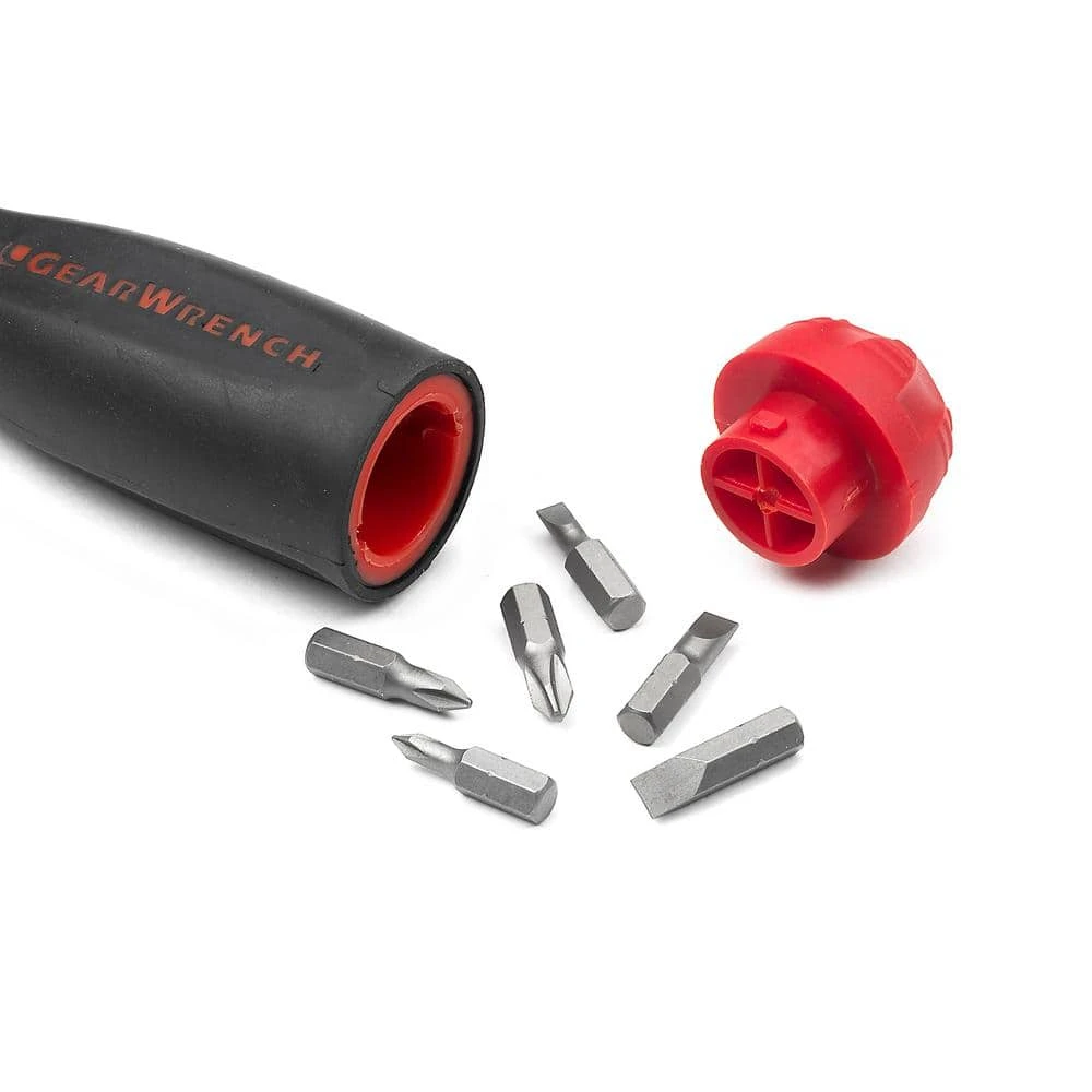 GEARWRENCH GearDriver Phillips/Slotted Ratcheting Screwdriver Set (7-Piece) 4 GEARWRENCH GearDriver Phillips/Slotted Ratcheting Screwdriver Set (7-Piece) - Image 2