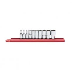 GEARWRENCH 1/4 in. Drive 6-Point Mid-Length SAE Socket Set (10-Piece)