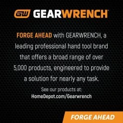GEARWRENCH 1/2 in. Drive 24 in. Full Polish Flex Head Breaker Bar 7 GEARWRENCH 1/2 in. Drive 24 in. Full Polish Flex Head Breaker Bar -GEARWRENCH Sales gearwrench specialty hand tools 81308d 44 1000