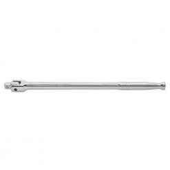 GEARWRENCH 1/2 in. Drive 24 in. Full Polish Flex Head Breaker Bar