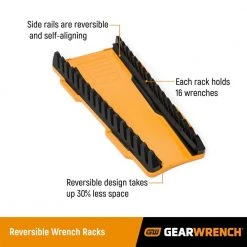 GEARWRENCH 13-Tool Reversible Wrench Rack (2-Pack) -GEARWRENCH Sales gearwrench tool accessories 83120 76 1000