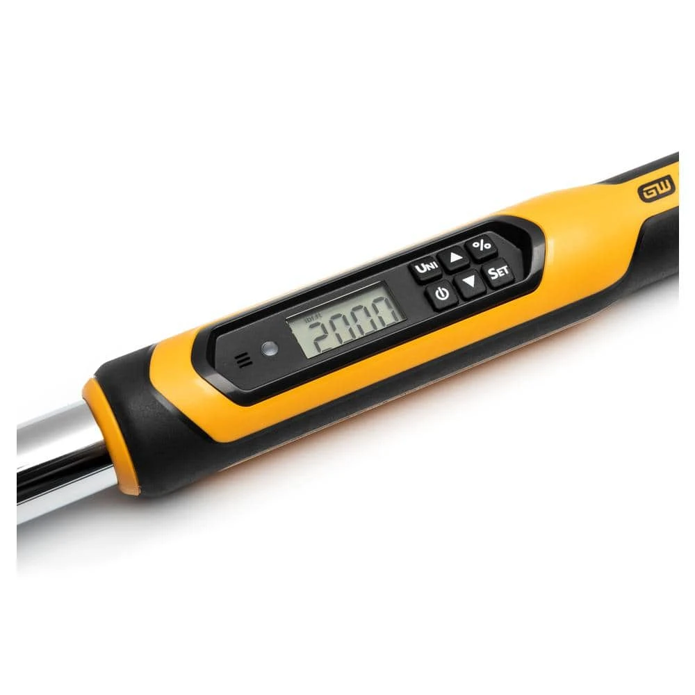 GEARWRENCH 1/2 in. Drive 25-250 ft./lbs. Electronic Torque Wrench 10 GEARWRENCH 1/2 in. Drive 25-250 ft./lbs. Electronic Torque Wrench - Image 8